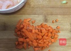 爱心早餐之虾仁炒饭的做法图解5