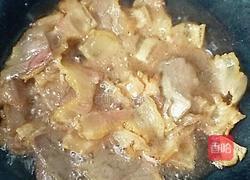 腊肉炒小白菜的做法图解4