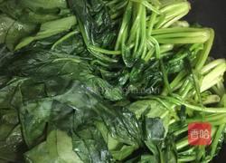 素炒菠菜的做法图解3