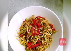 辣炒绿豆芽的做法图解4