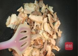 蒜苗炒肉的做法图解4