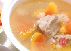 木瓜雪梨排骨汤～的做法图解7