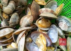 葱油花蛤的做法图解5