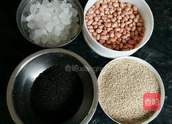 芝麻花生糖的做法图解1