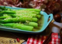 蒜茸芥兰的做法图解1