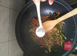 双椒炒鸭肠的做法图解9