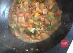 柿子椒土豆炒肉片的做法图解8