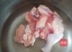 鸡肉炖粉条的做法图解2