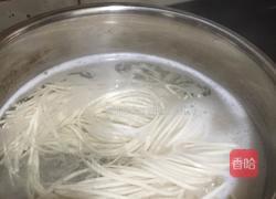 爱心炒面的做法图解1