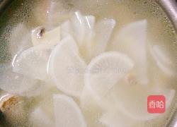 白萝卜白蘑菇排骨汤的做法图解5
