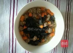 珍珠丸子粉条一锅烩的做法图解6