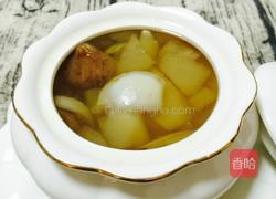 香梨百合无花果冰糖羹的做法图解12
