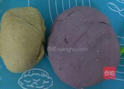 紫薯面 虾籽蛋面的做法图解5