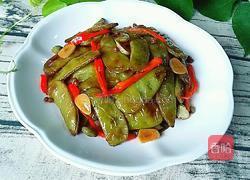 农家烧扁豆的做法图解6