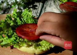 鸡腿汉堡的做法图解20