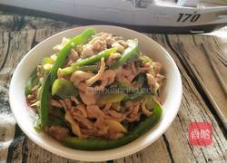彩椒炒瘦肉的做法图解10