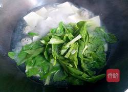青菜豆腐丸子汤的做法图解7