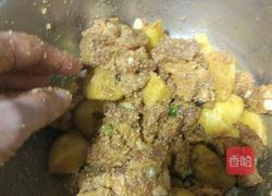 粉蒸土豆排骨的做法图解4