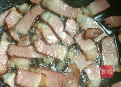熏肉炒蒜苔的做法图解5