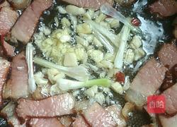 熏肉炒蒜苔的做法图解6