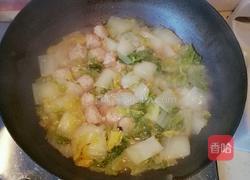 白菜炖肉丸的做法图解5