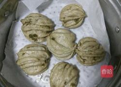 荞麦芝麻葱香花卷的做法图解8