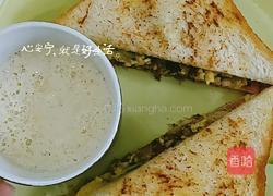 肉沫三明治的做法图解7