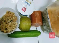 肉沫三明治的做法图解1