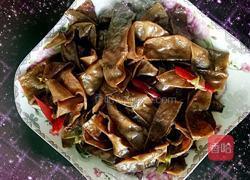 红烧干扁豆的做法图解5