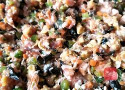 烫面蒸饺(蔬菜肉馅)的做法图解3