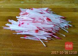 凉拌萝卜丝的做法图解2