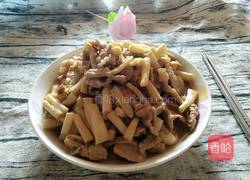 海鲜菇炒肉的做法图解9