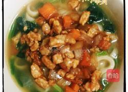 宝宝肉丁面的做法图解7