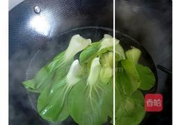 口蘑菜心的做法图解2