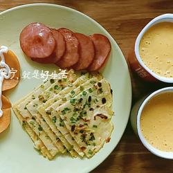 韭菜葱花饼的做法[图]