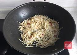 醋溜绿豆芽的做法图解5