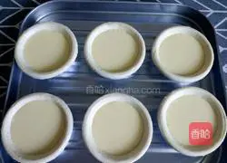 Illustration of how to make egg tarts 9