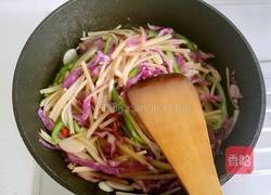 炝炒青椒土豆丝的做法图解11