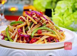 炝炒青椒土豆丝的做法图解13