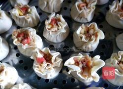 糯米虾仁烧麦的做法图解13