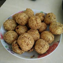 麻团的做法[图]