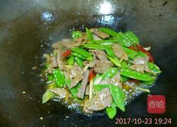 荷兰豆炒猪肝的做法图解17