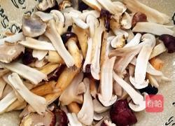 松茸炒火腿的做法图解1