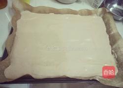 可可奶油卷蛋糕的做法图解3