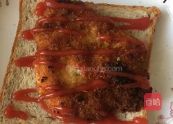 自制香辣鸡排堡的做法图解4