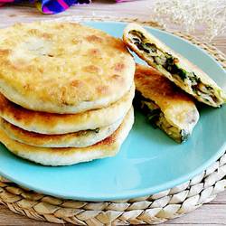 荠菜猪肉馅饼的做法[图]