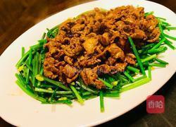 香炒韭菜花牛肉的做法图解19