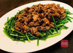 香炒韭菜花牛肉的做法图解18