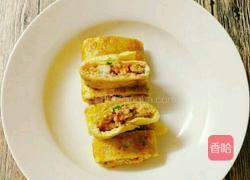 鸡蛋豆腐卷的做法图解9