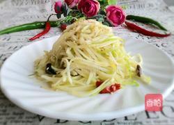 炝炒芥菜丝的做法图解8